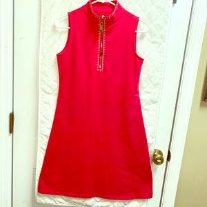 Spartina 449 Half Zip Pink Dress